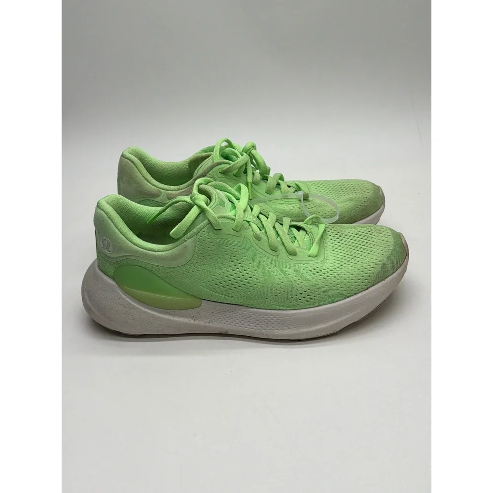 Lululemon Blissfeel 2 Womens Running Shoes Electric Lime Green Neon Sneakers